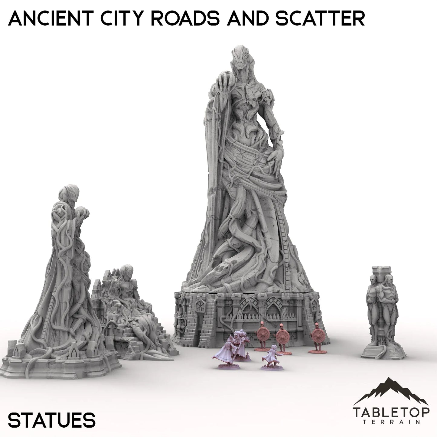 Ancient City Roads and Scatter