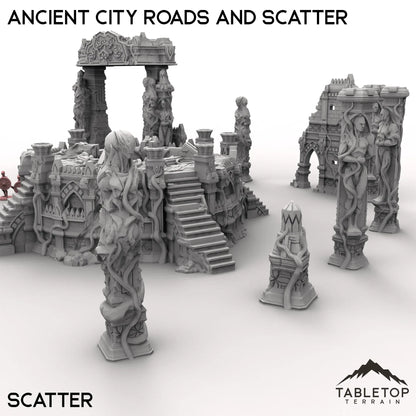 Ancient City Roads and Scatter