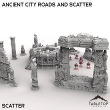 Ancient City Roads and Scatter