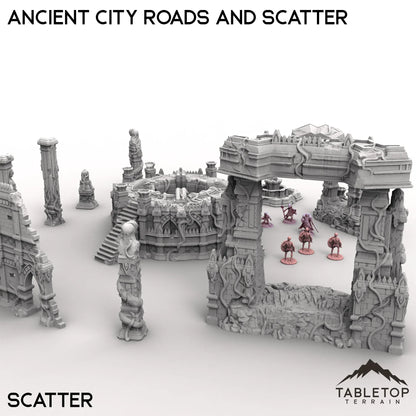 Ancient City Roads and Scatter