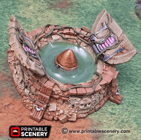 Ancient Missile Silo - Fantasy Terrain