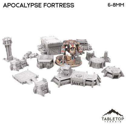 Apocalypse Fortress 8mm Small Scale Terrain Pack