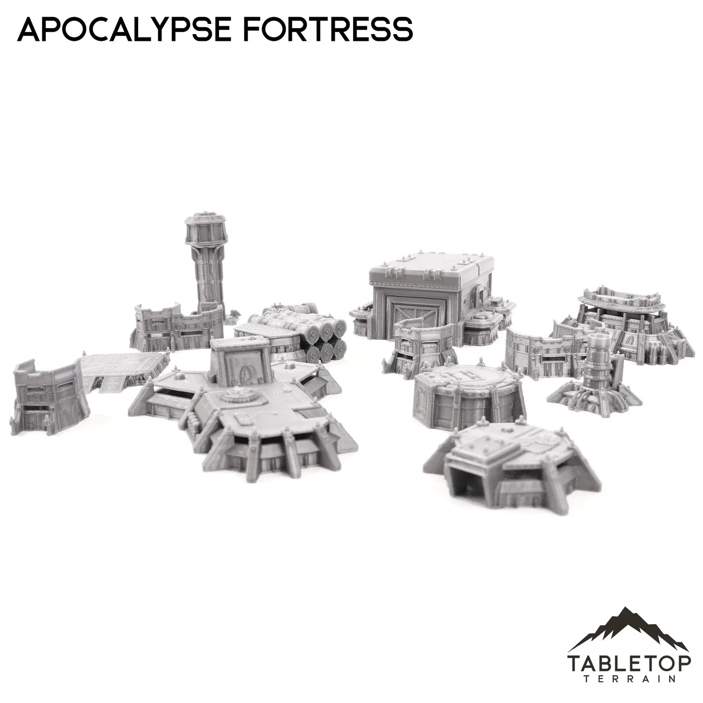Apocalypse Fortress 8mm Small Scale Terrain Pack