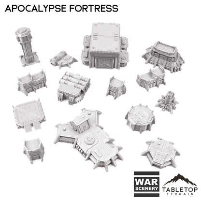 Apocalypse Fortress 8mm Small Scale Terrain Pack