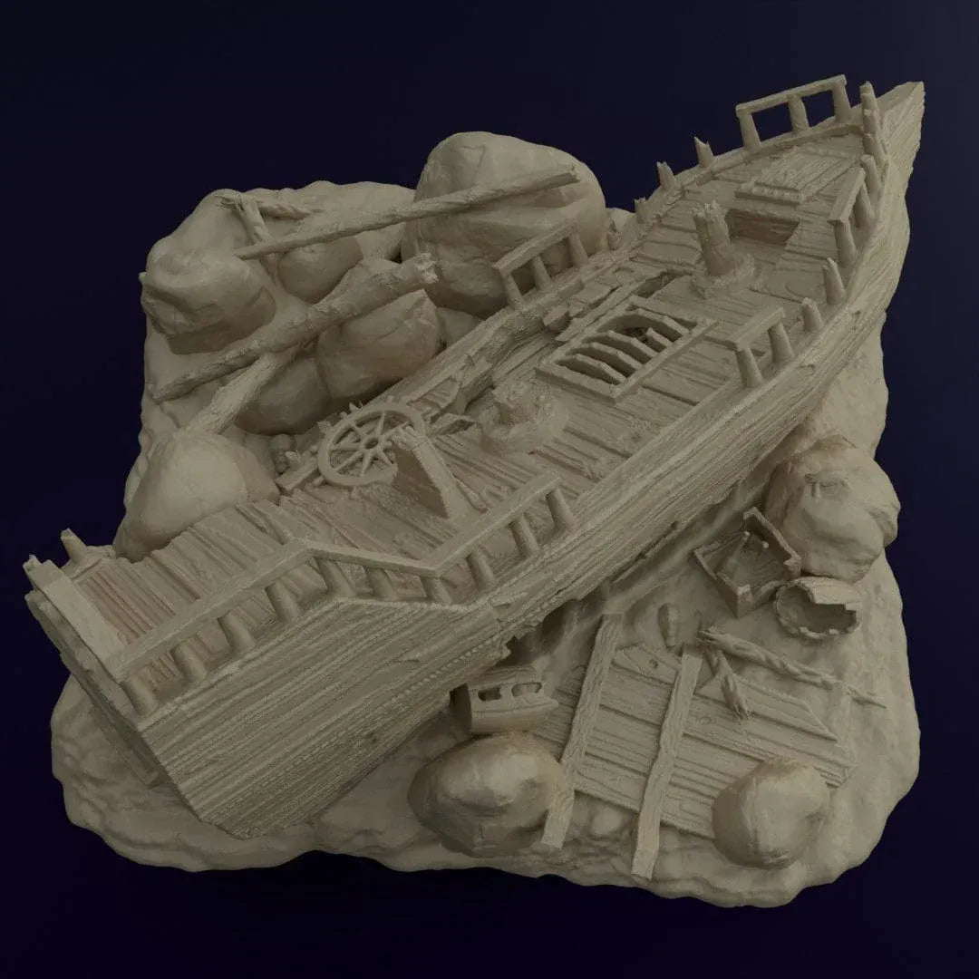 Ashored Galley