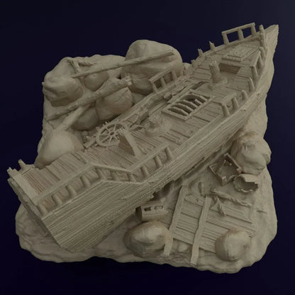 Ashored Galley