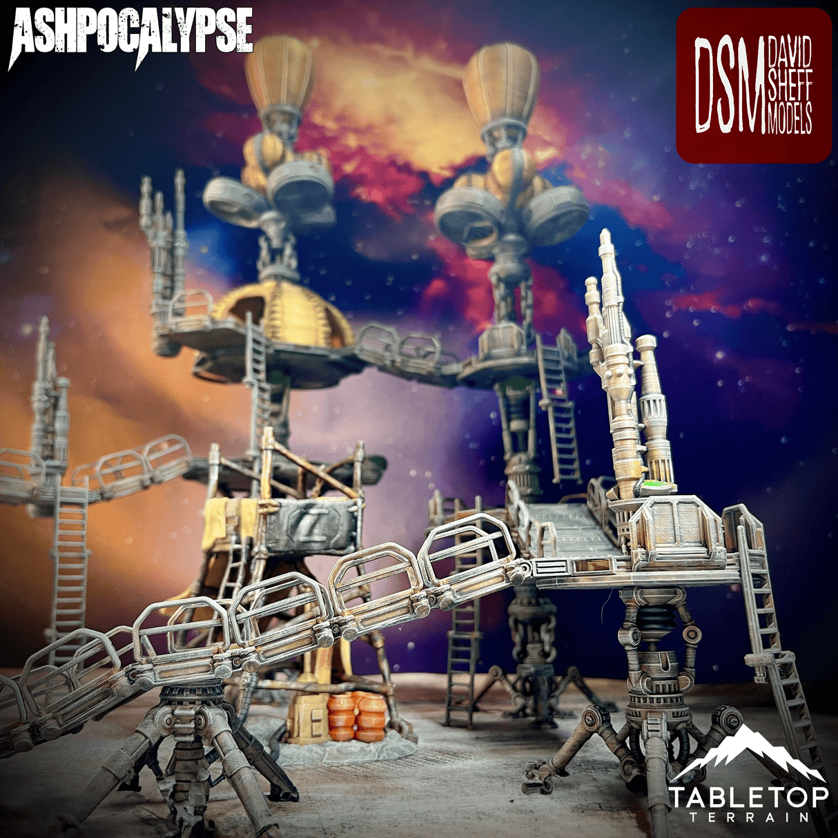 Ashpocalypse Modular Wasteland Terrain Set