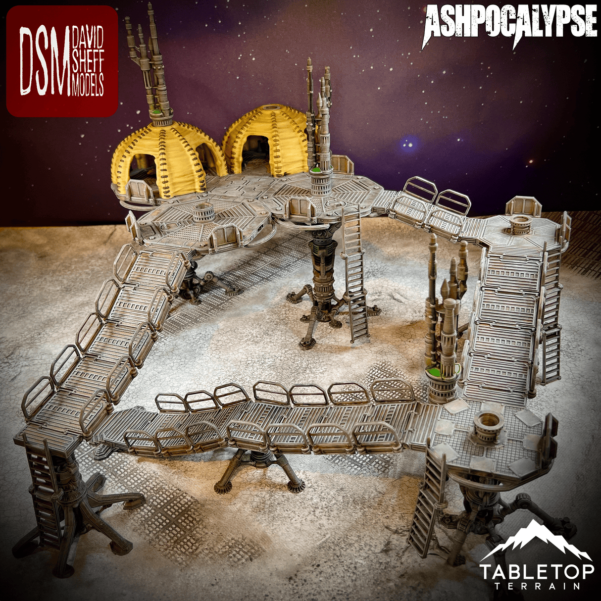 Ashpocalypse Modular Wasteland Terrain Set