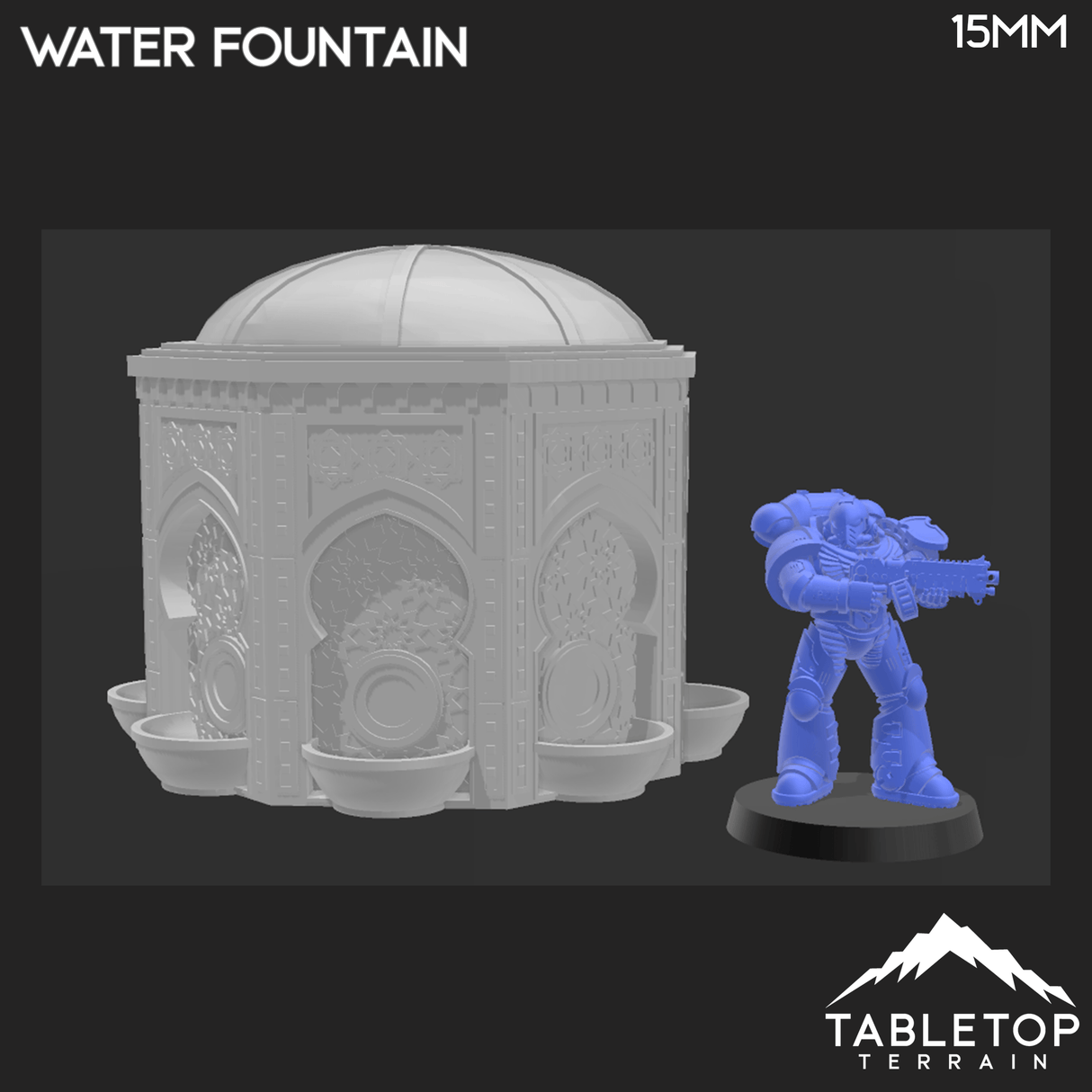 Atreus Settlement Water Fountain - Star Wars Legion Shatterpoint Terrain