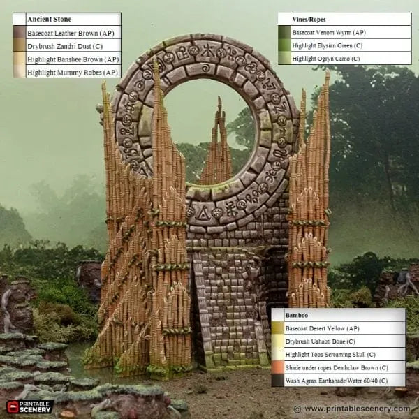Bamboo Portal - The Gloaming Swamp