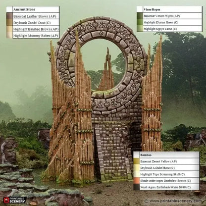 Bamboo Portal - The Gloaming Swamp