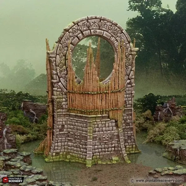 Bamboo Portal - The Gloaming Swamp