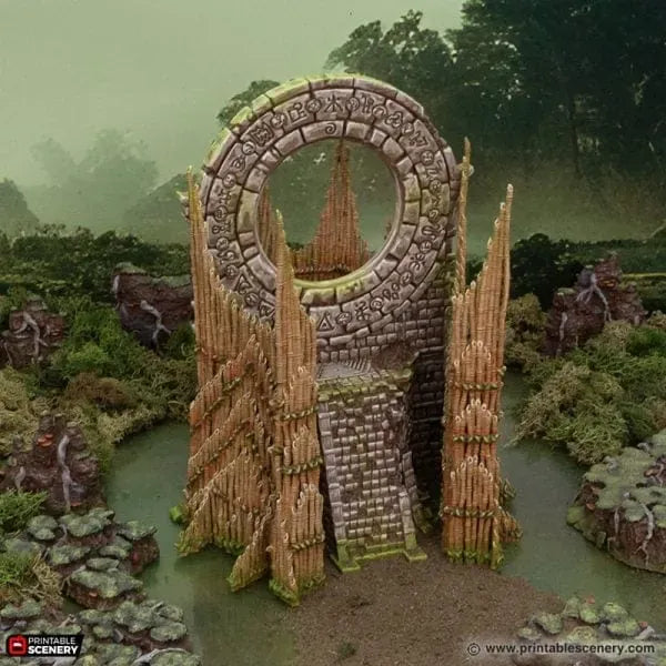 Bamboo Portal - The Gloaming Swamp