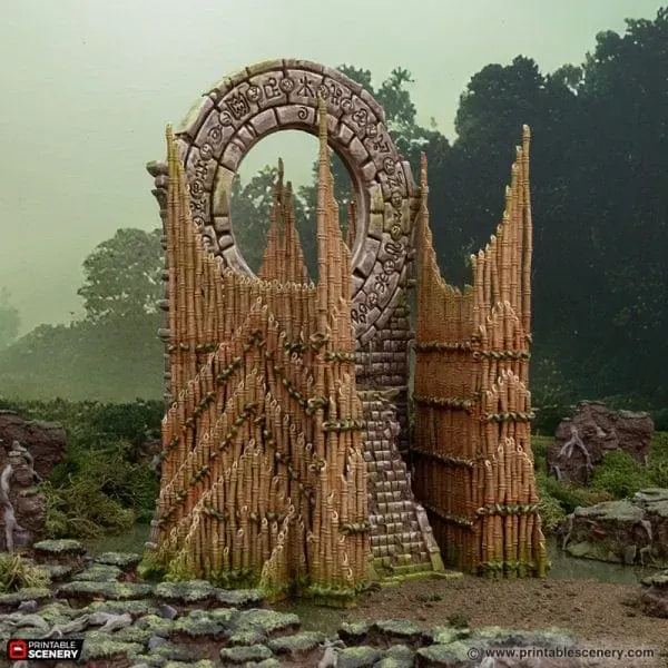 Bamboo Portal - The Gloaming Swamp
