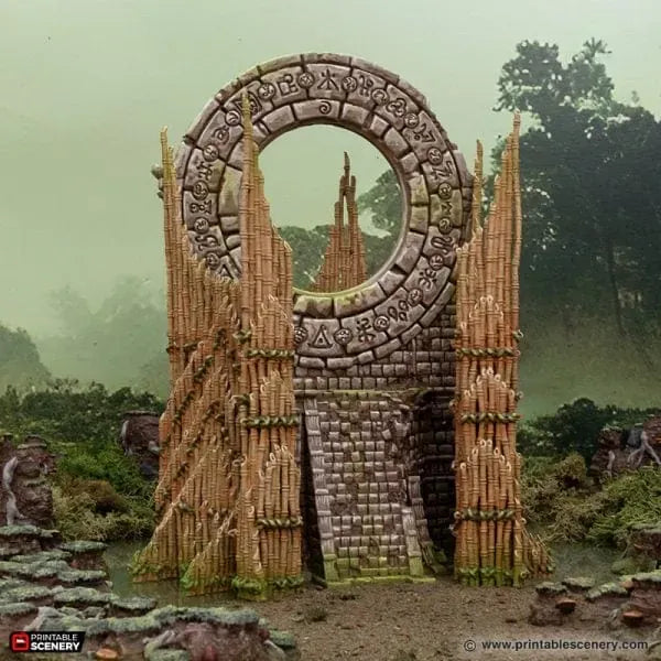 Bamboo Portal - The Gloaming Swamp