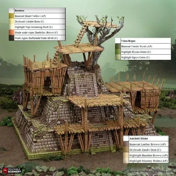 Bamboo Temple - The Gloaming Swamp