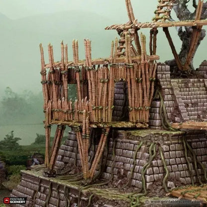 Bamboo Temple - The Gloaming Swamp