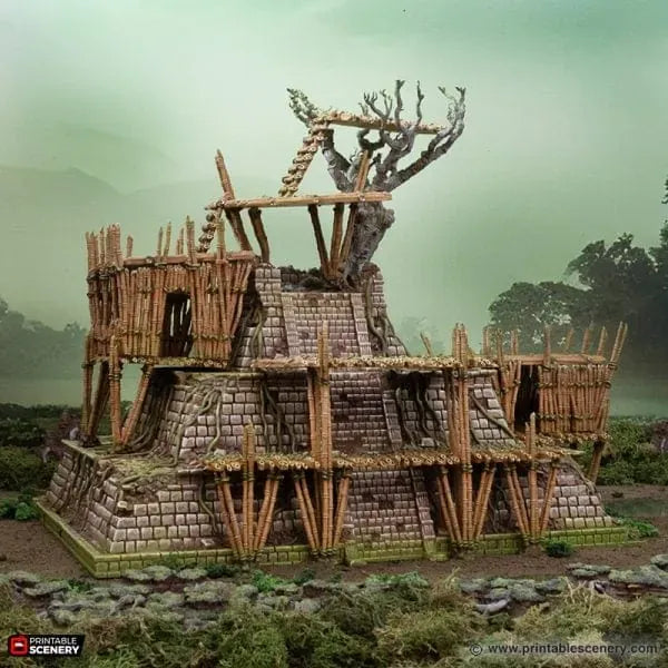 Bamboo Temple - The Gloaming Swamp