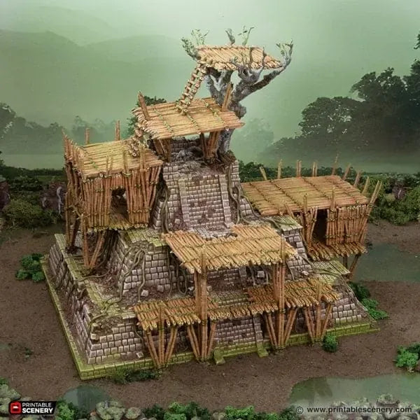 Bamboo Temple - The Gloaming Swamp