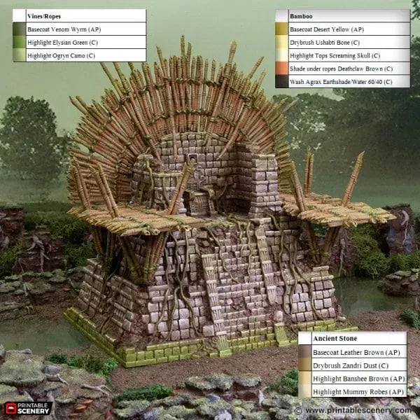 Bamboo Throne - The Gloaming Swamp