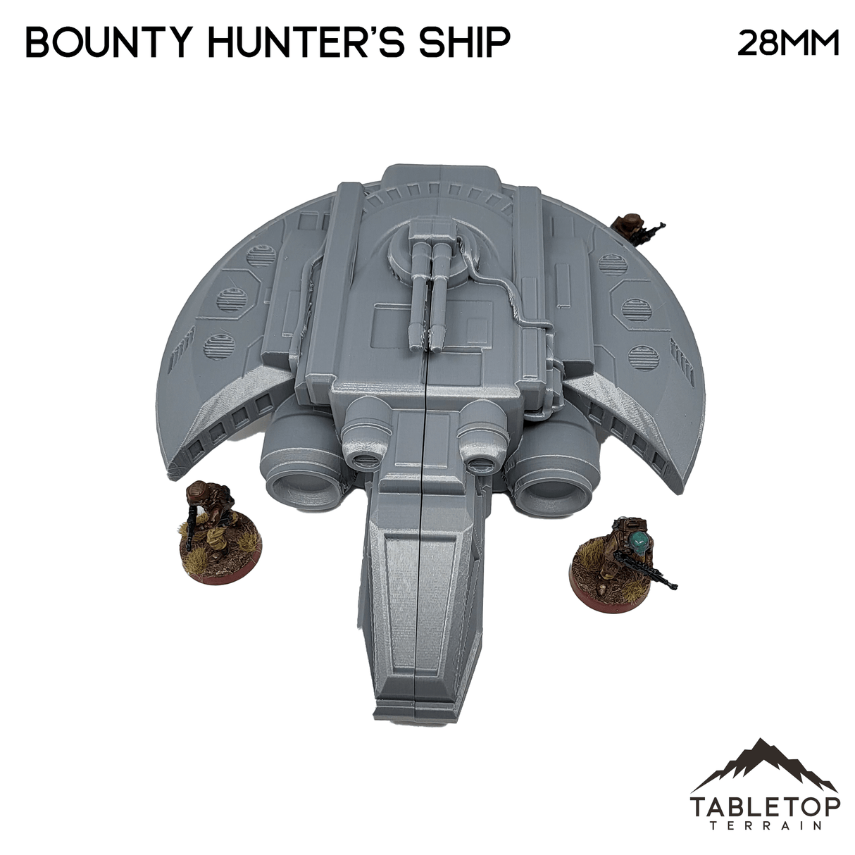 Bounty Hunter's Ship / Crashed Ship - Star Wars Legion Terrain