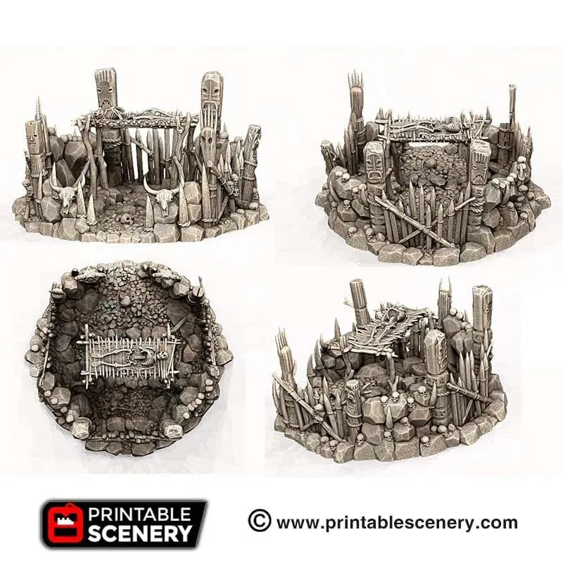 Burial Platform - Tribal Terrain