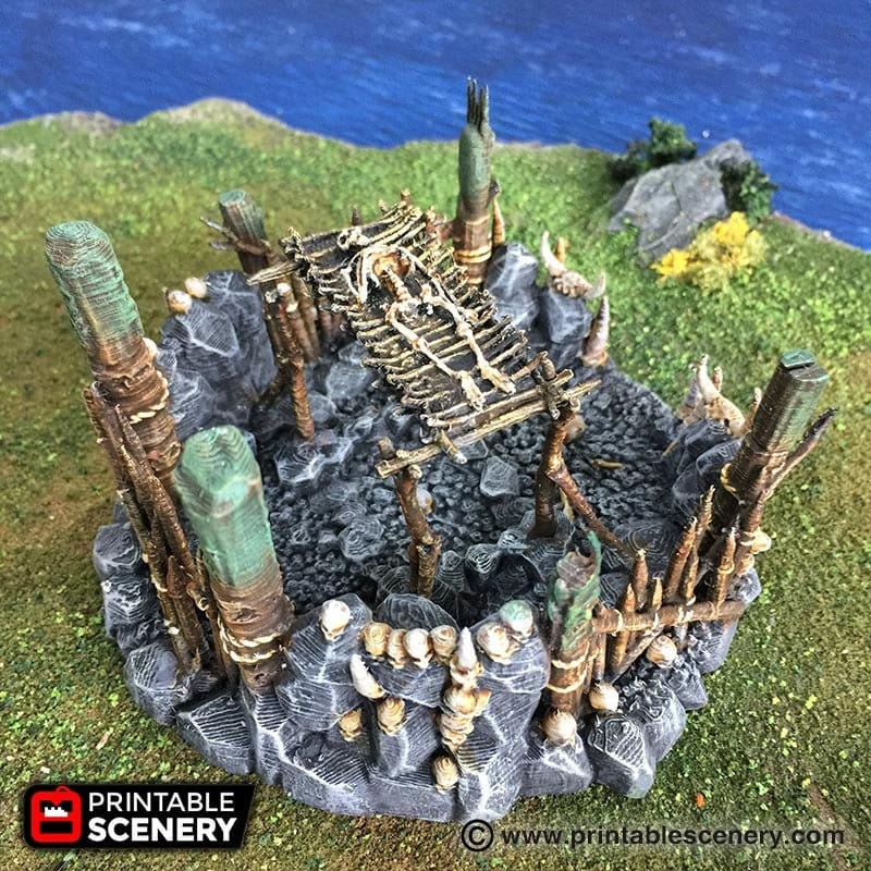 Burial Platform - Tribal Terrain