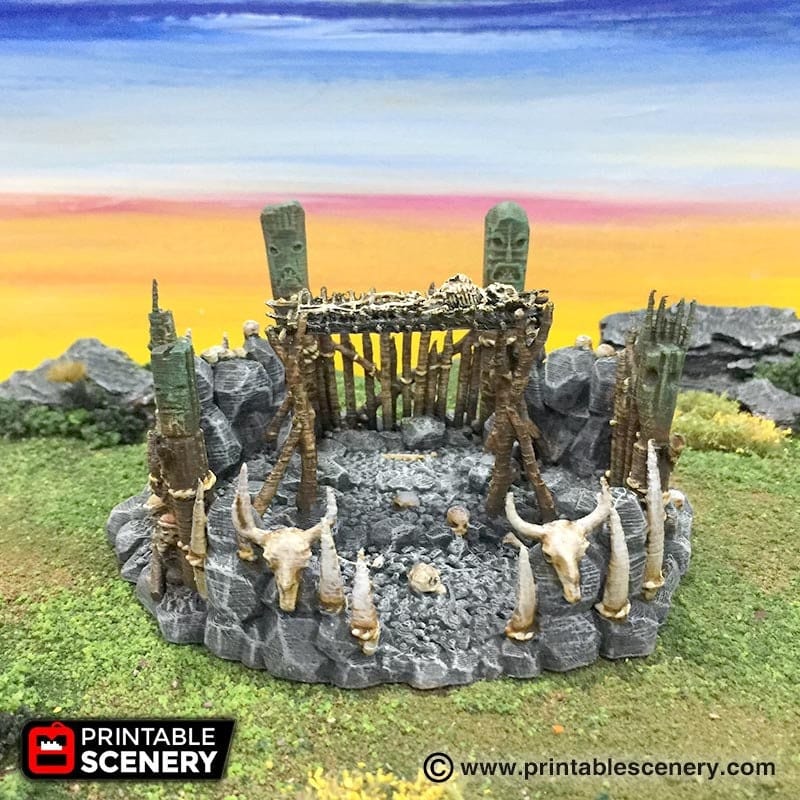 Burial Platform - Tribal Terrain