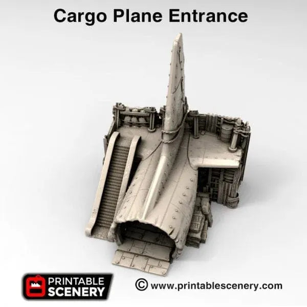 Cargo Plane Rampart Entrance - Apocalyptic Terrain