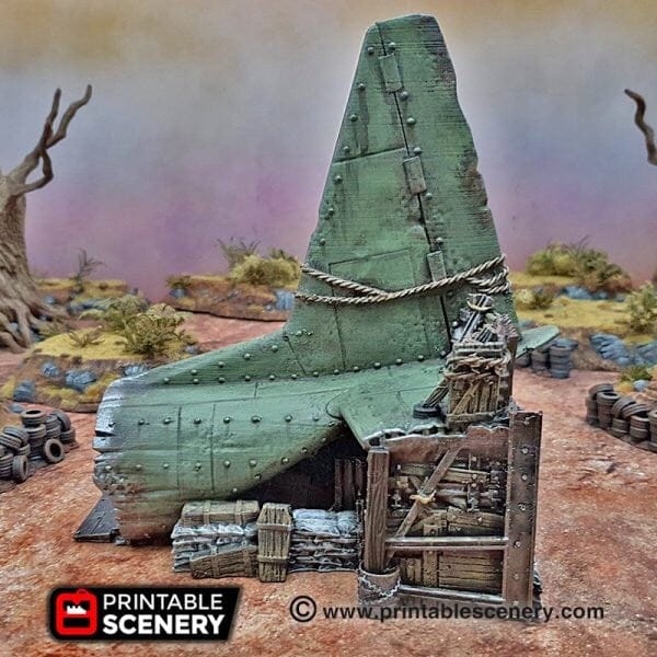 Cargo Plane Rampart Entrance - Apocalyptic Terrain