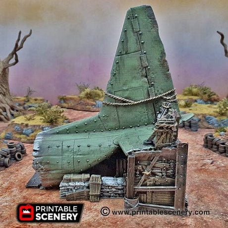 Cargo Plane Rampart Entrance - Apocalyptic Terrain