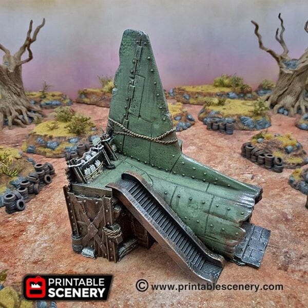 Cargo Plane Rampart Entrance - Apocalyptic Terrain