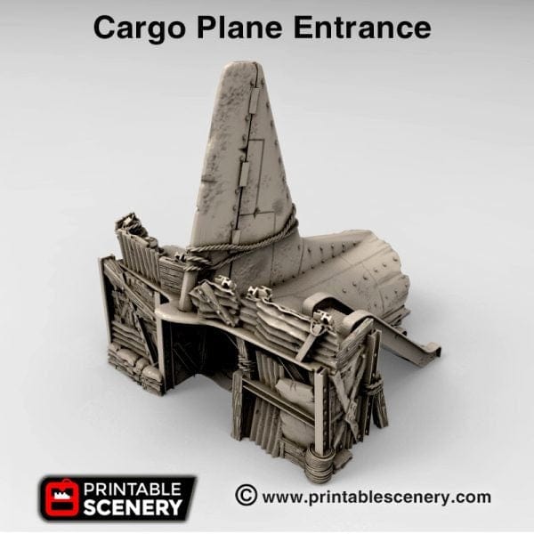 Cargo Plane Rampart Entrance - Apocalyptic Terrain