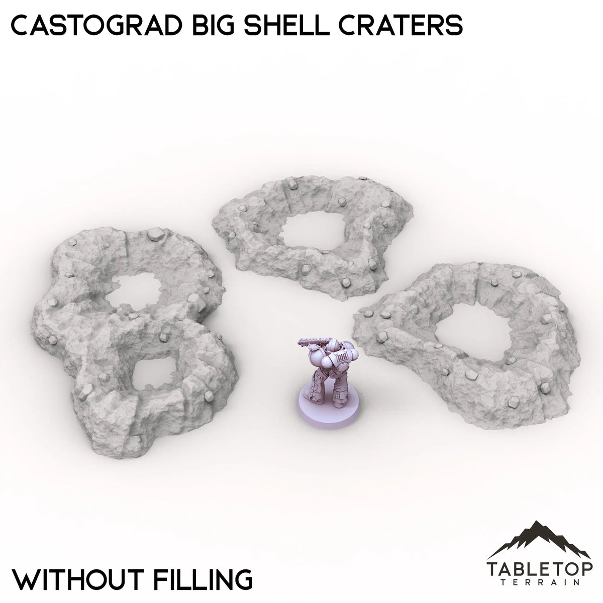 Castograd Big Shell Craters
