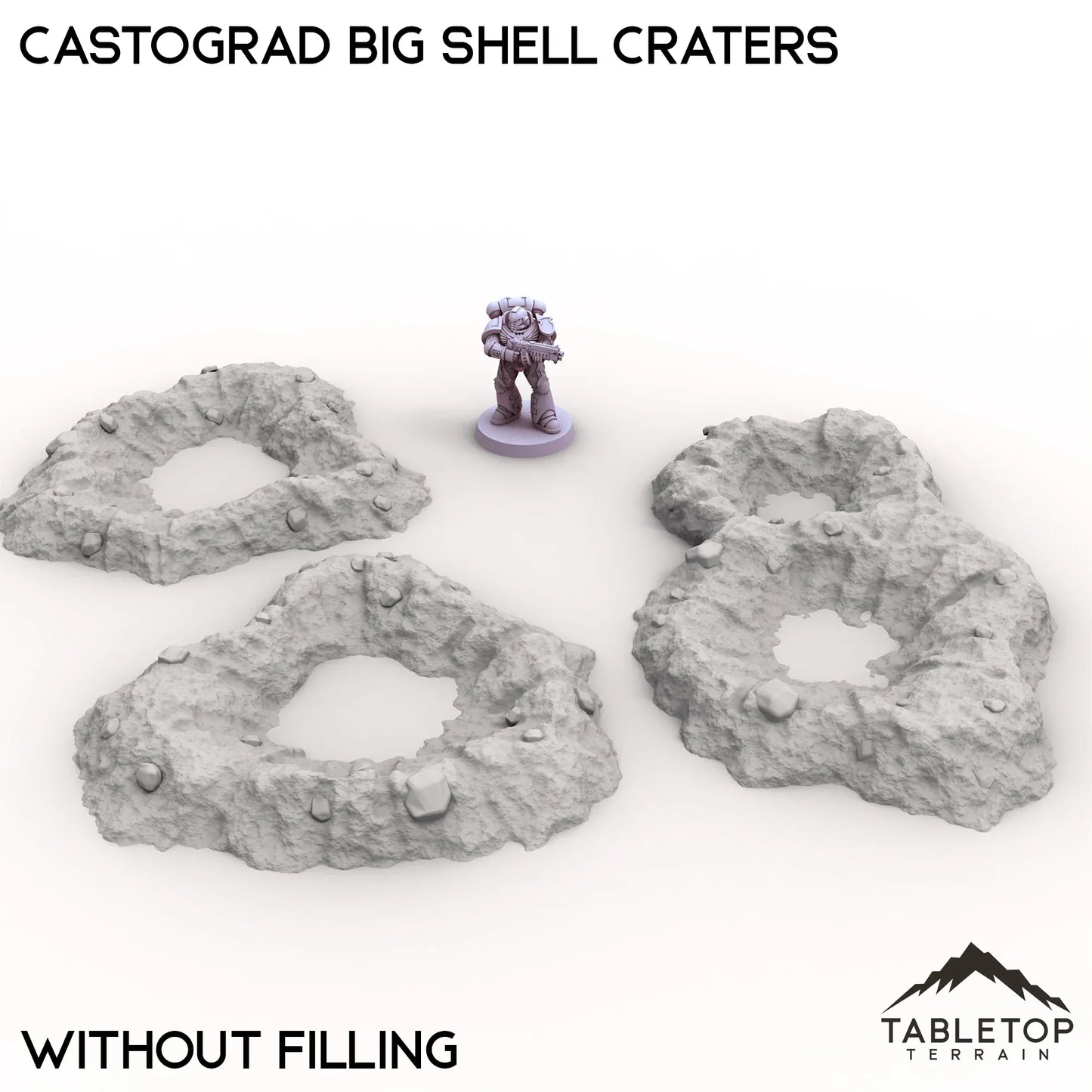 Castograd Big Shell Craters