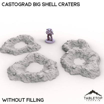 Castograd Big Shell Craters