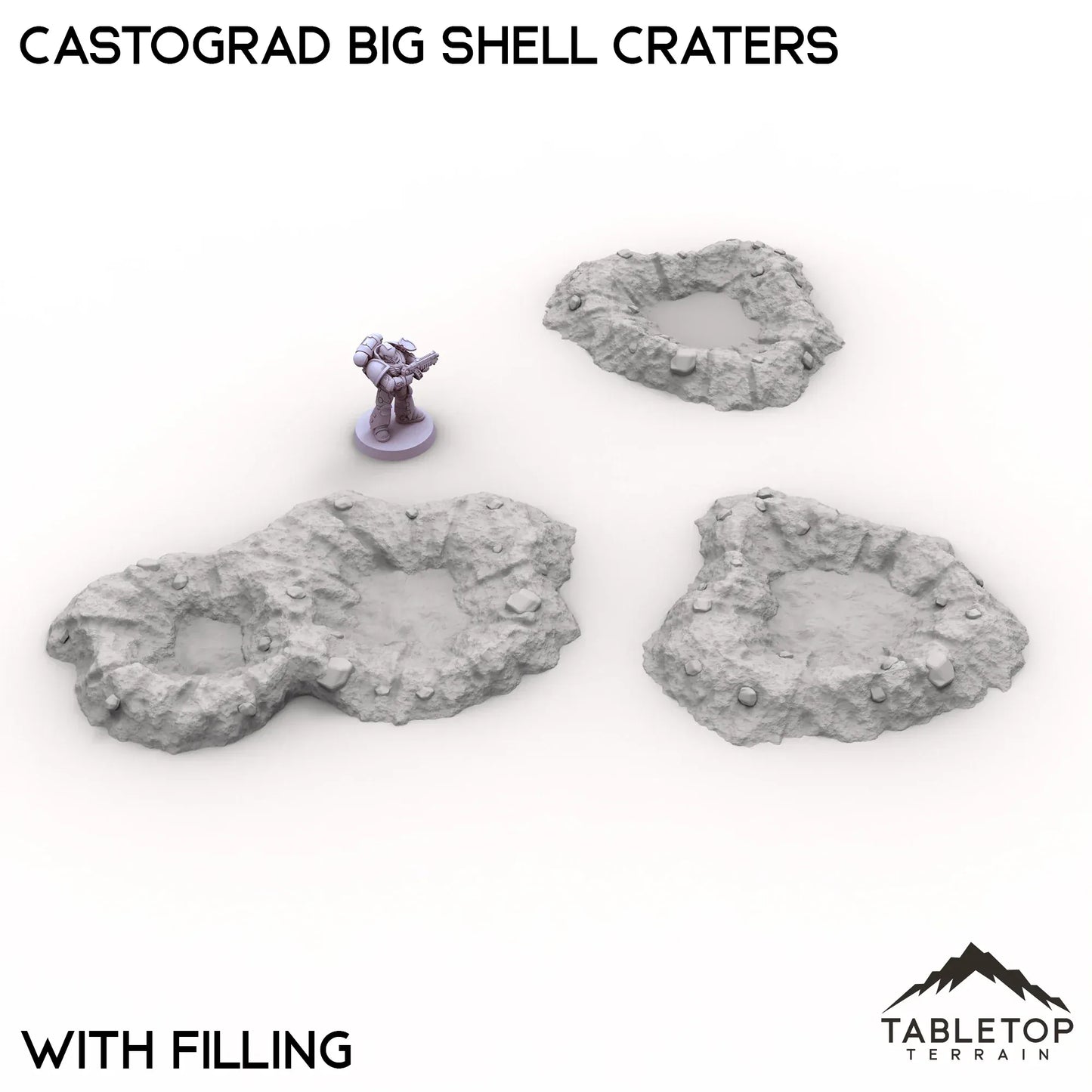 Castograd Big Shell Craters