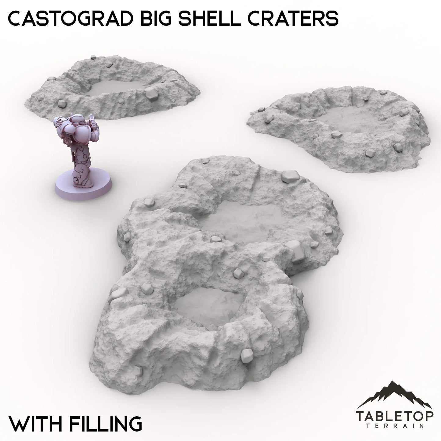 Castograd Big Shell Craters
