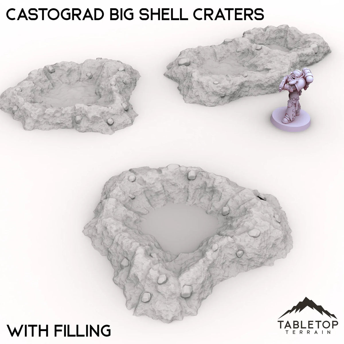 Castograd Big Shell Craters