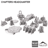 Chapters Headquarter 8mm Small Scale Terrain Pack
