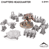 Chapters Headquarter 8mm Small Scale Terrain Pack