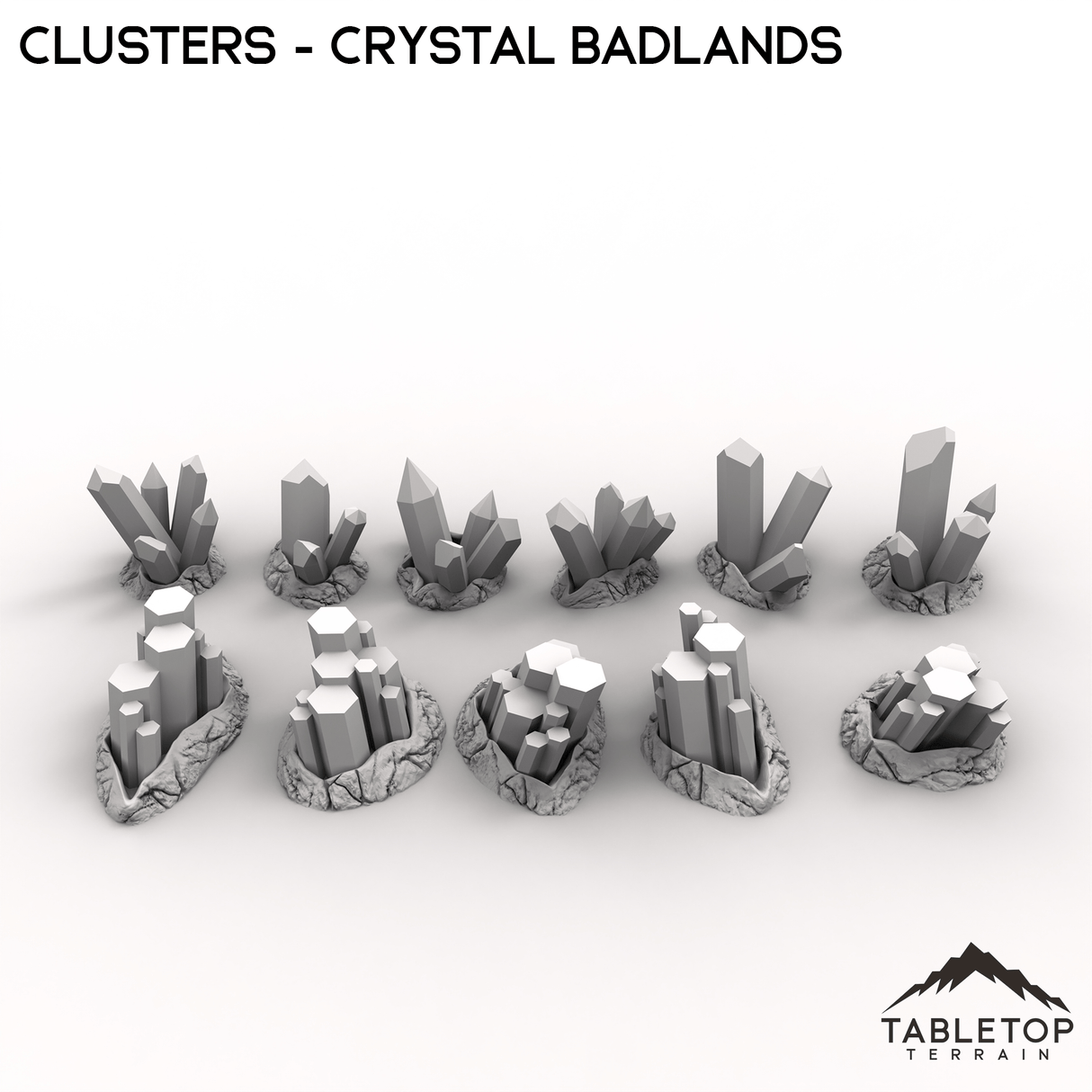 Clusters - Crystal Bandlands