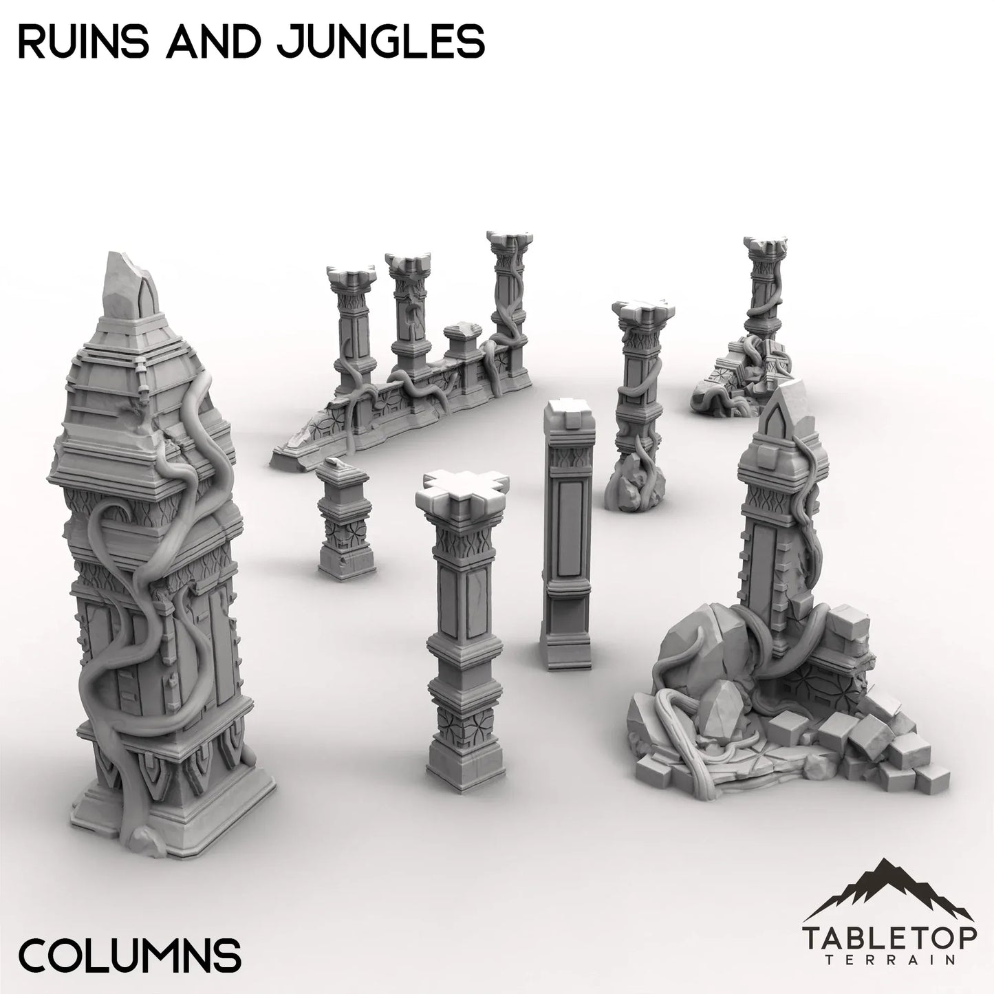Competitive Fantasy Ruins and Jungles