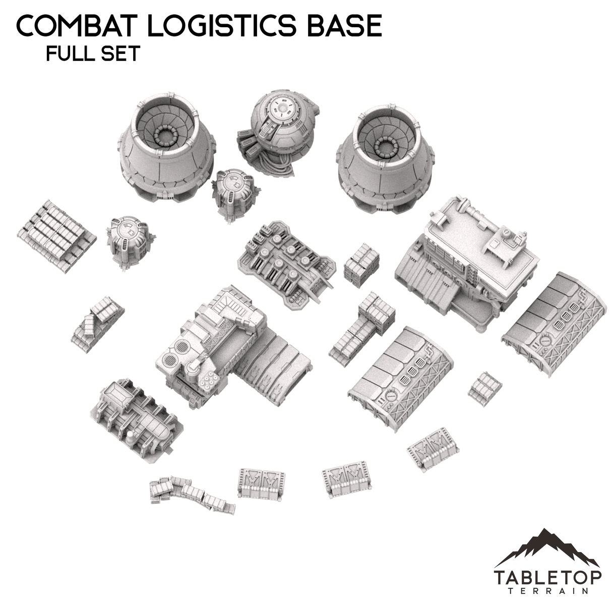 Combat Logistics Base TechScape - 6-12mm