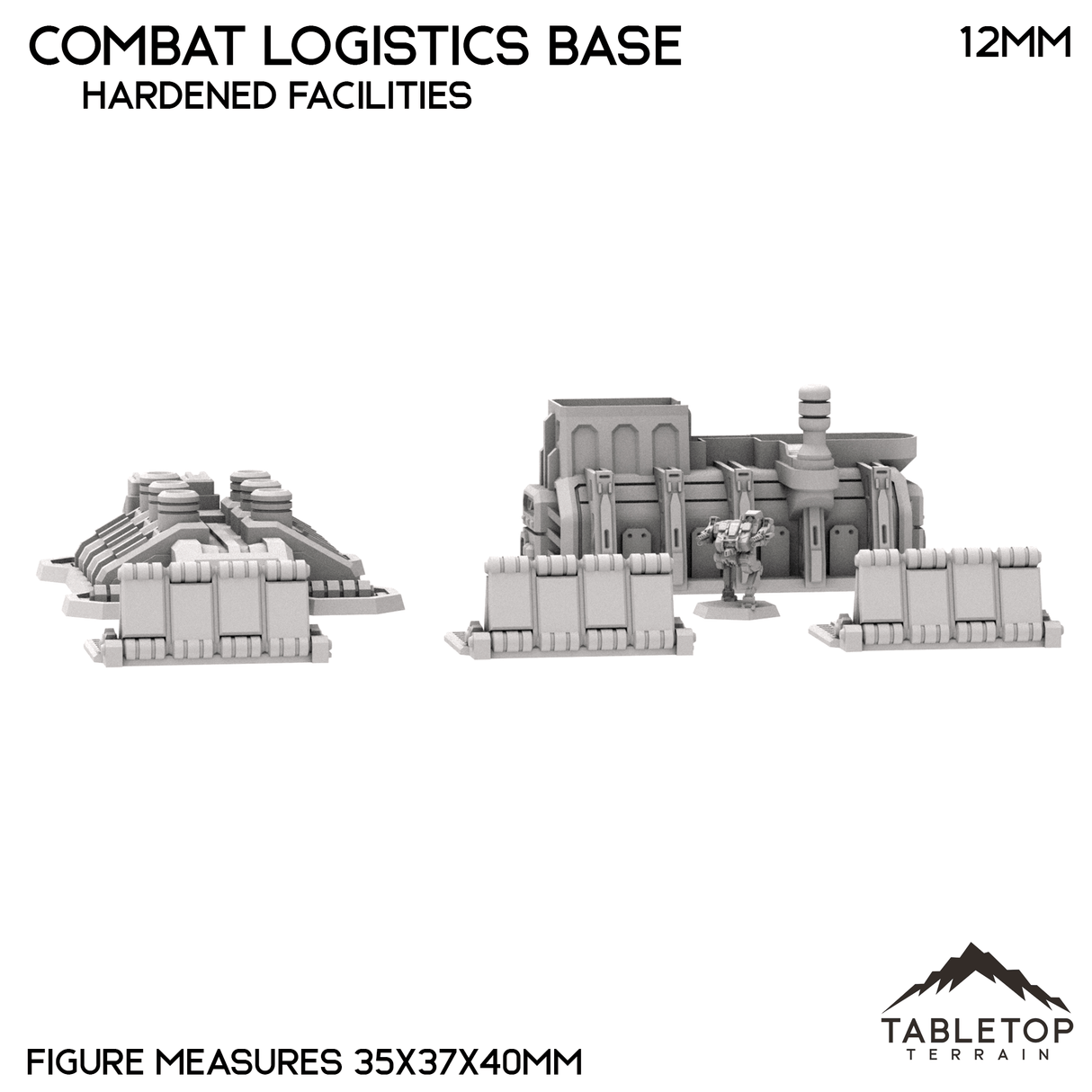 Combat Logistics Base TechScape - 6-12mm