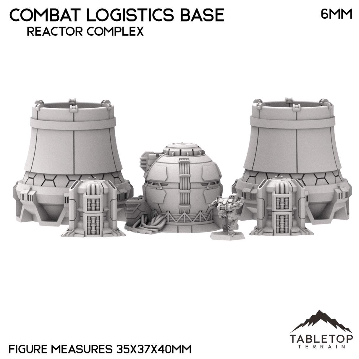 Combat Logistics Base TechScape - 6-12mm
