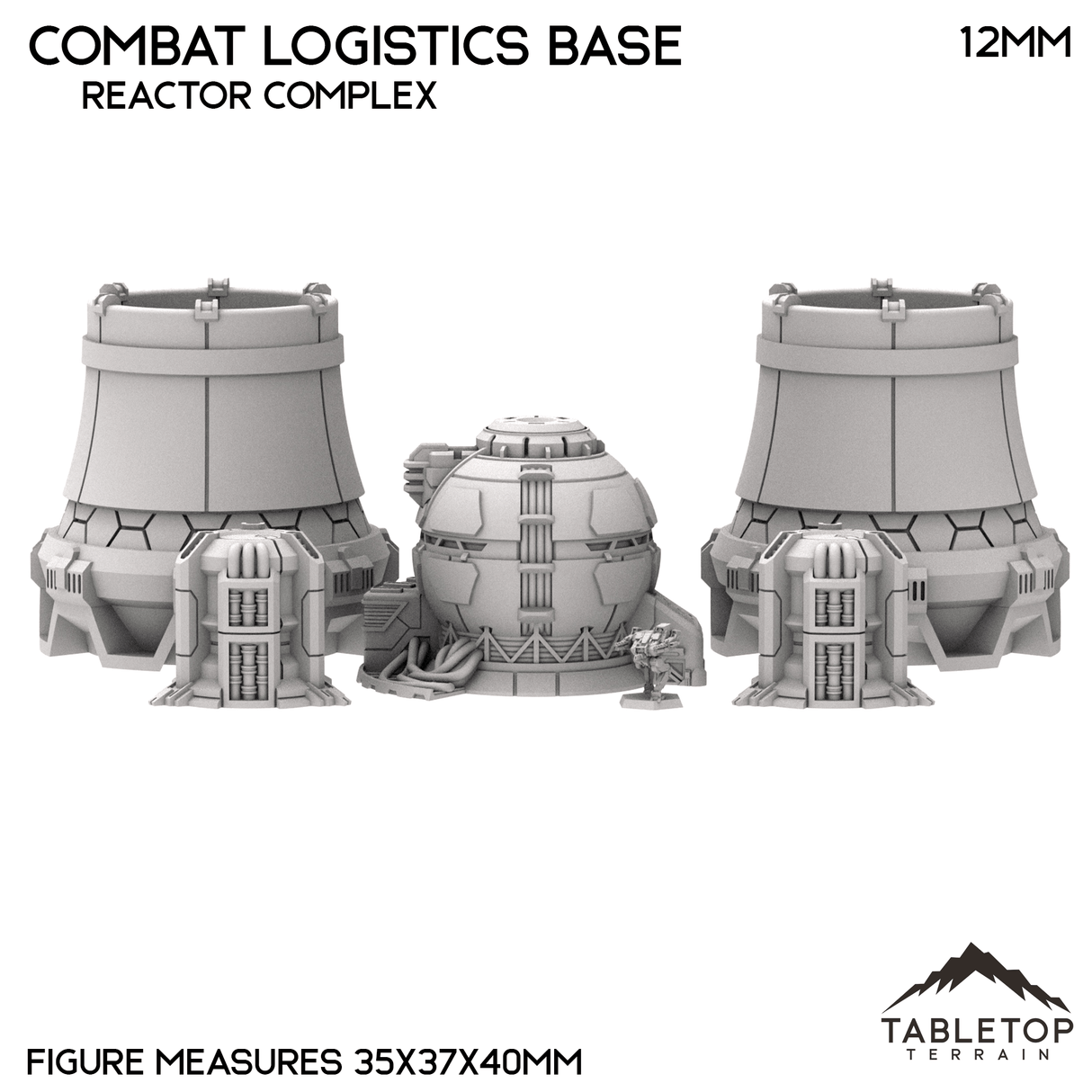 Combat Logistics Base TechScape - 6-12mm