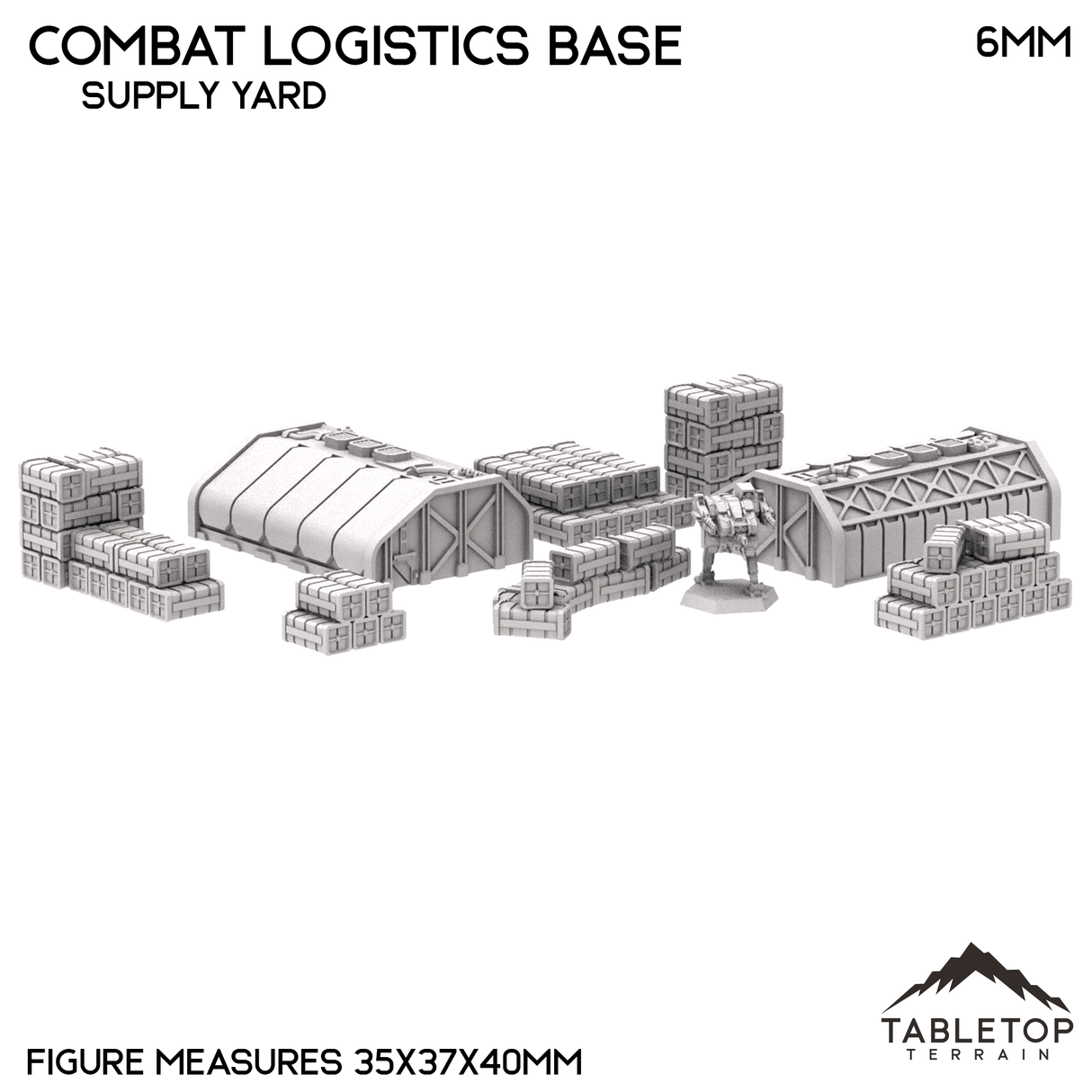 Combat Logistics Base TechScape - 6-12mm