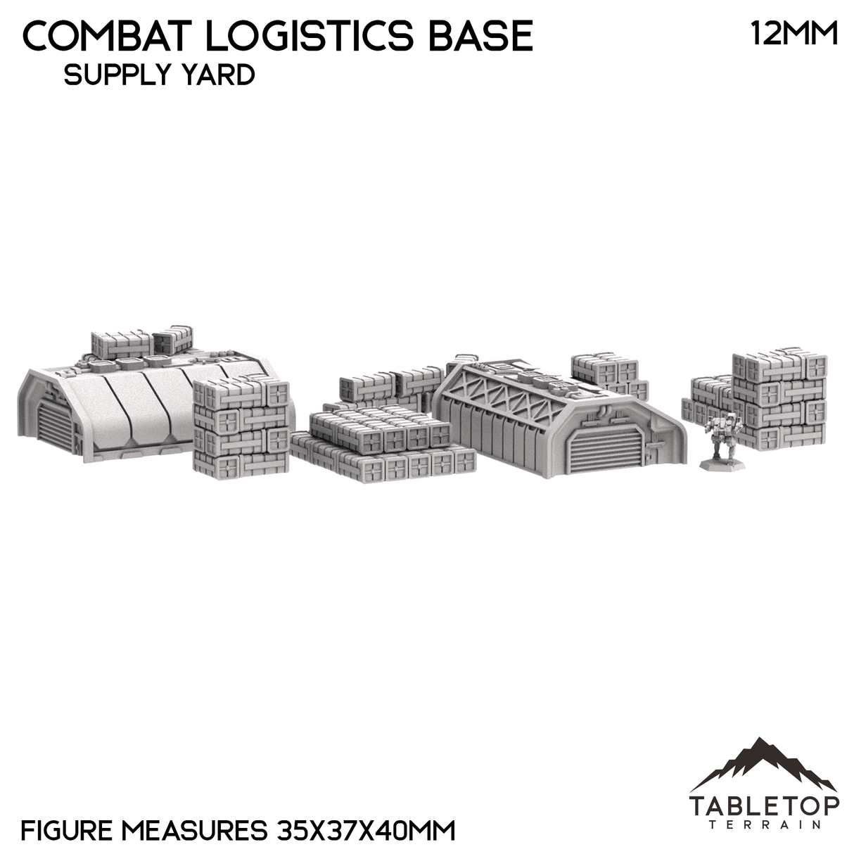 Combat Logistics Base TechScape - 6-12mm