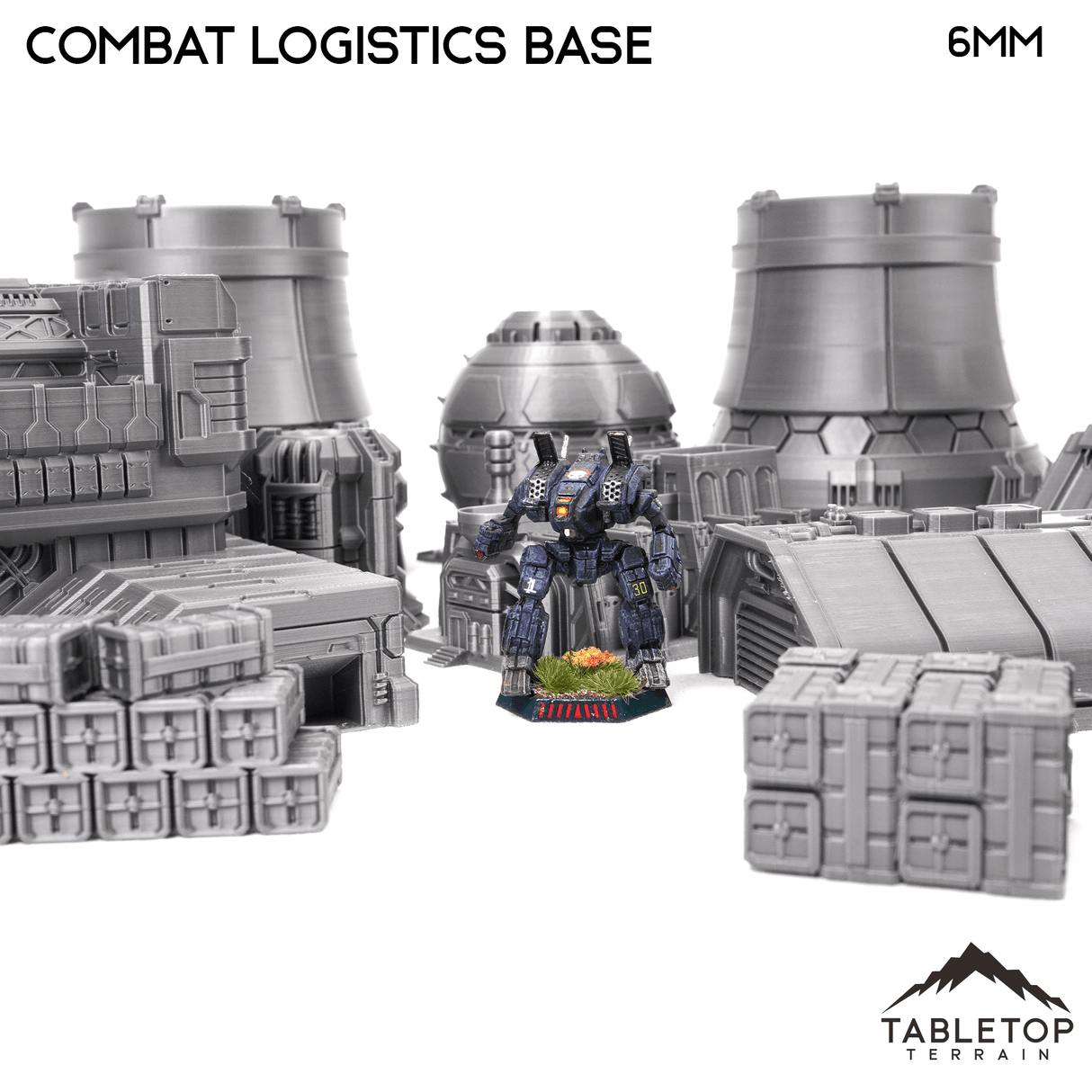 Combat Logistics Base TechScape - 6-12mm